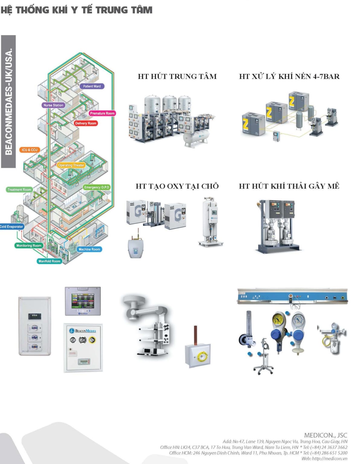 Hệ thống khí Beacon Medaes